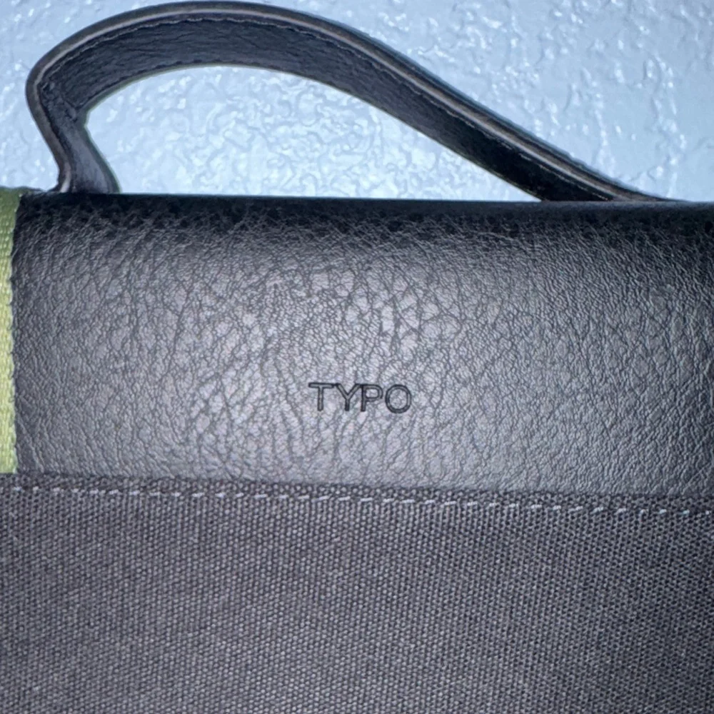 Wizarding World Of Harry Potter Black Messenger/Laptop Bag with Striped Strap